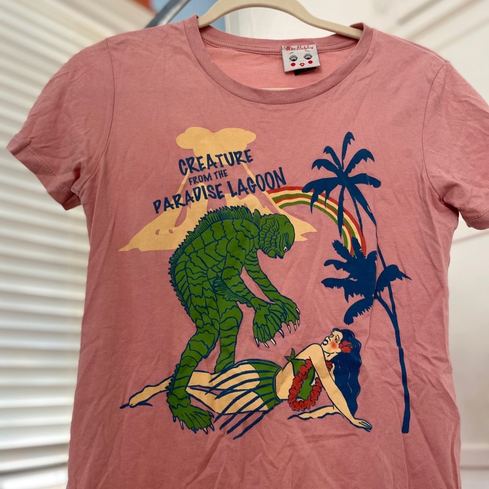 Pink Creature From the Paradise Lagoon shirt